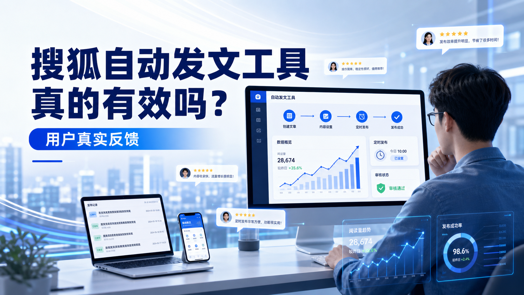 搜狐自动发文工具真的有效吗？儋州用户的真实反馈